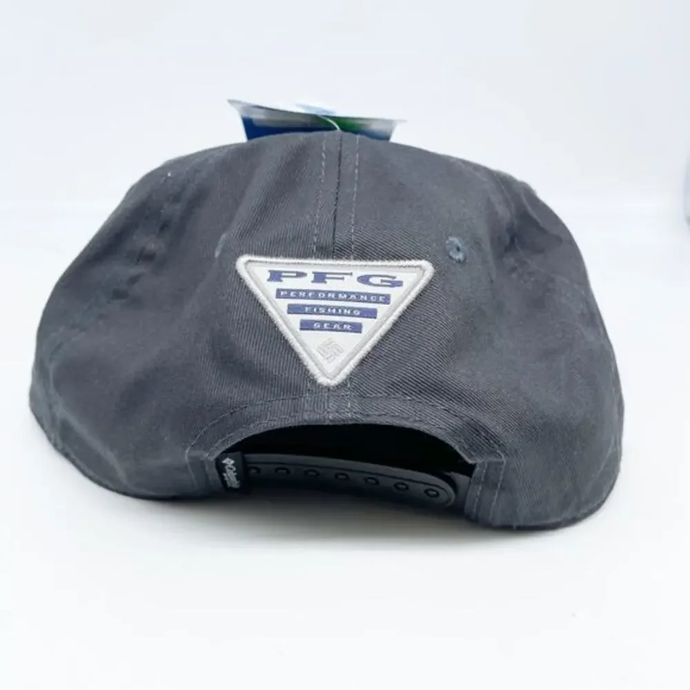 Columbia Sportswear PFG Back Tack Palms Snapback Cap‎ Gray Unisex One Size